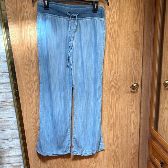 cloth & stone Denim - Cloth & Stone Blue Wide Leg Jeans